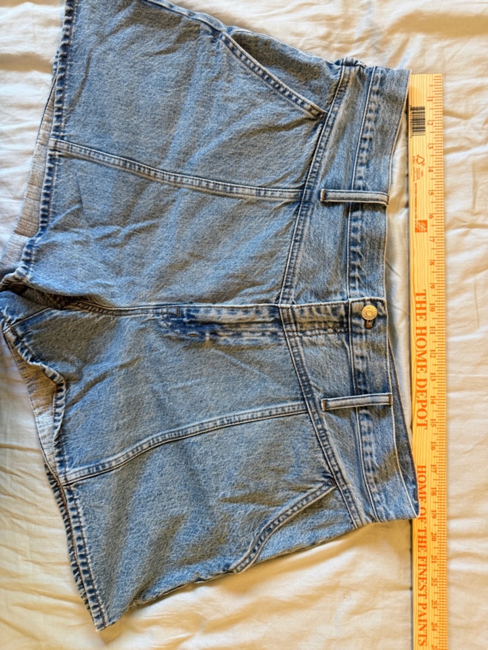 Madewell Yoke Denim Shorts